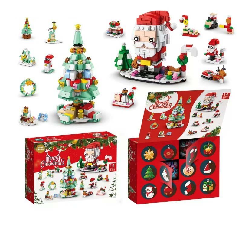 Brehn | 2024 Weihnachts-Bausteine Geschenkbox