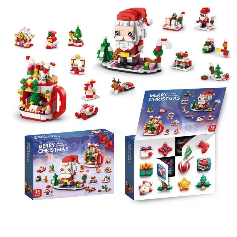 Brehn | 2024 Weihnachts-Bausteine Geschenkbox