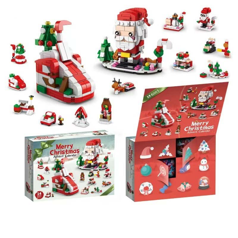 Brehn | 2024 Weihnachts-Bausteine Geschenkbox