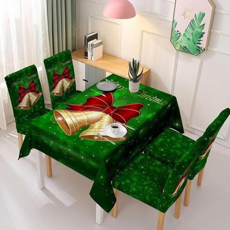 Brehn | Weihnachtsdekoration Tischdecke Stuhlhülle