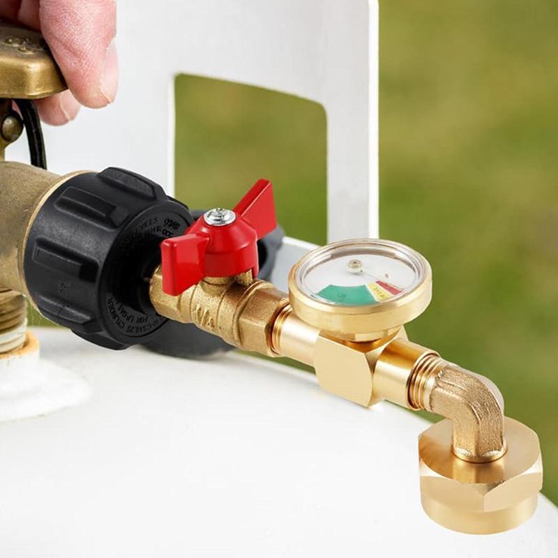 Brehn | Propan-Gas Nachfülladapter mit Ventil