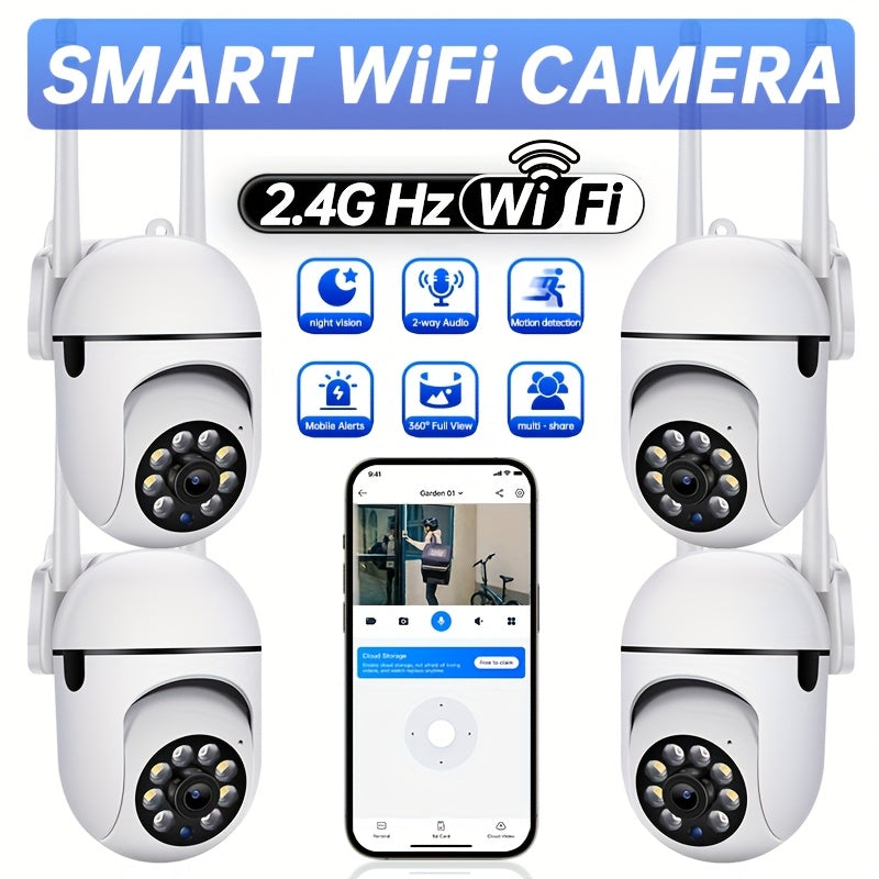 WLAN Überwachungskamera 2,4 GHz PTZ | Brehn