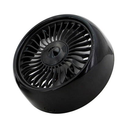 USB Auto Belüftungsventilator mit 3 Geschwindigkeiten & Farbenfrohem LED-Licht | Brehn