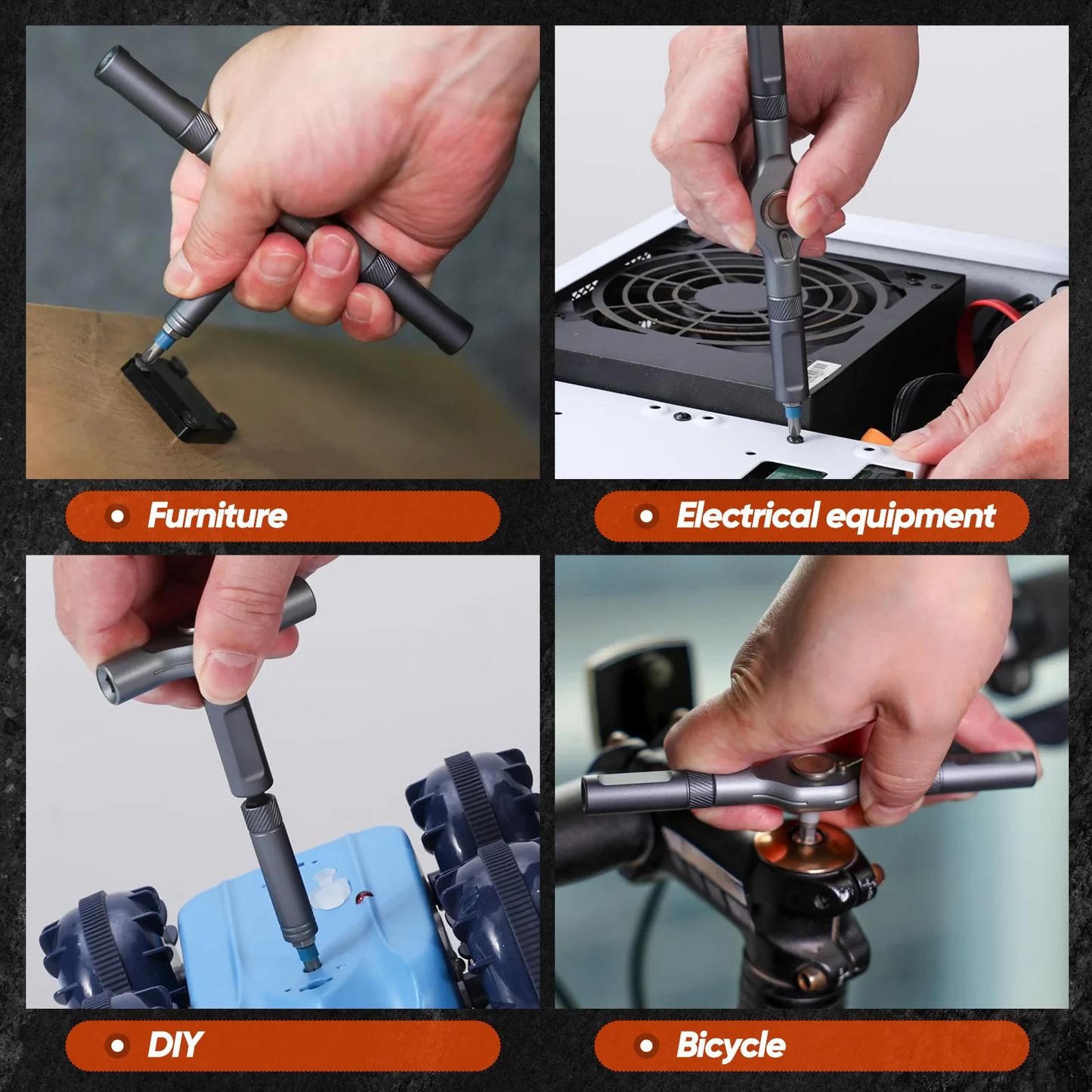 Ratchet 24-in-1 Schraubendreher Set | Brehn