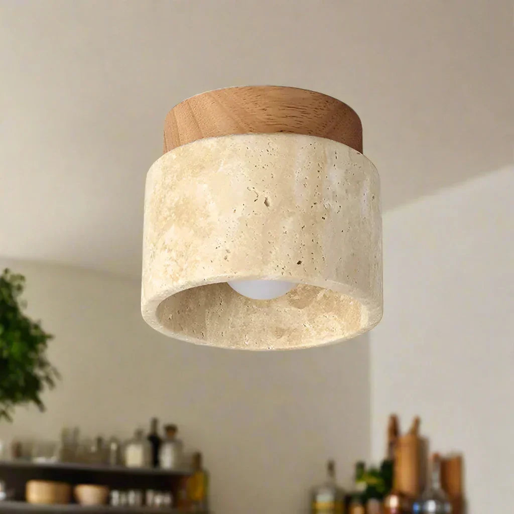 Japanische kreative Creme-Stil Deckenlampe | Brehn