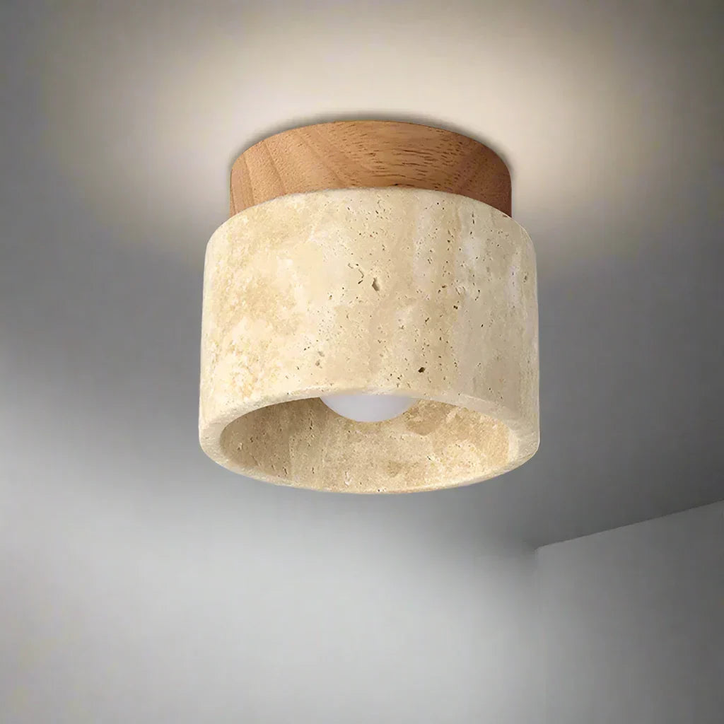 Japanische kreative Creme-Stil Deckenlampe | Brehn