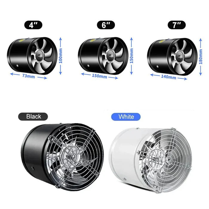 AirFlow MiniVent – Leiser Wandventilator für Zuhause oder Büro