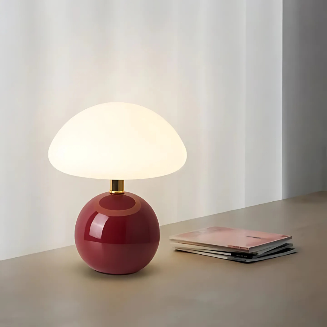 Brehn | Stylische Pilz-LED-Tischlampe