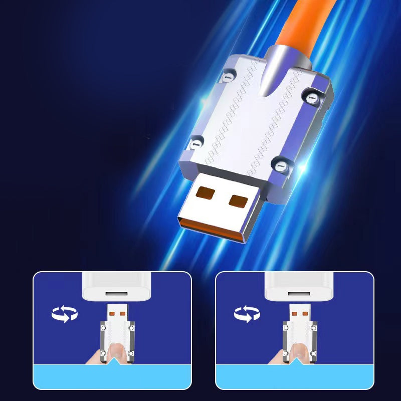 Drehbarer Winkeldatenkabel