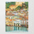 Malcesine am See - Leinwand Wandkunst Malerei