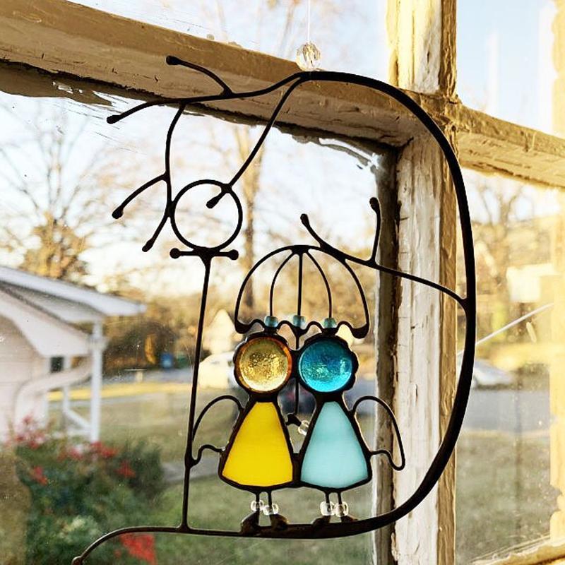 Buntglas Hängungen Sonnenfänger Kunst Dekoration Geschenk | Brehn