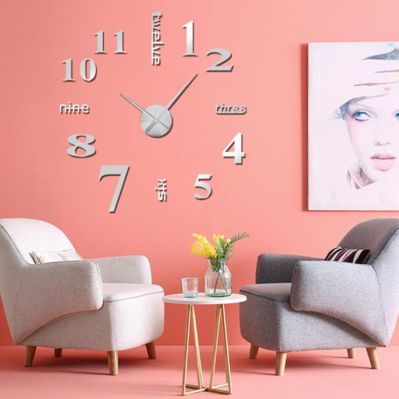 DIY Moderne Die-freie Wanduhr | Brehn