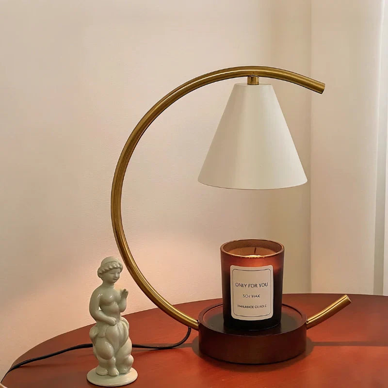 Moon Arc Wax Lampe | Brehn