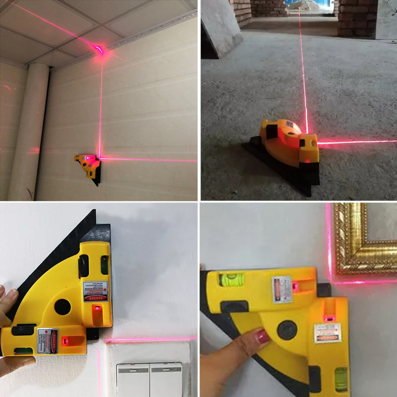 Multifunktionaler 90° Winkel Laser-Niveau | Brehn