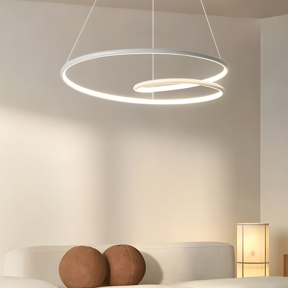 Moderner LED Kronleuchter mit Dimmfunktion – Pendelleuchte für Esszimmer und Wohnzimmer | Brehn