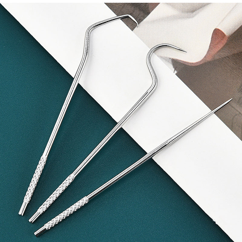 Edelstahl Zahnstocher Set (7 Teile) | Brehn