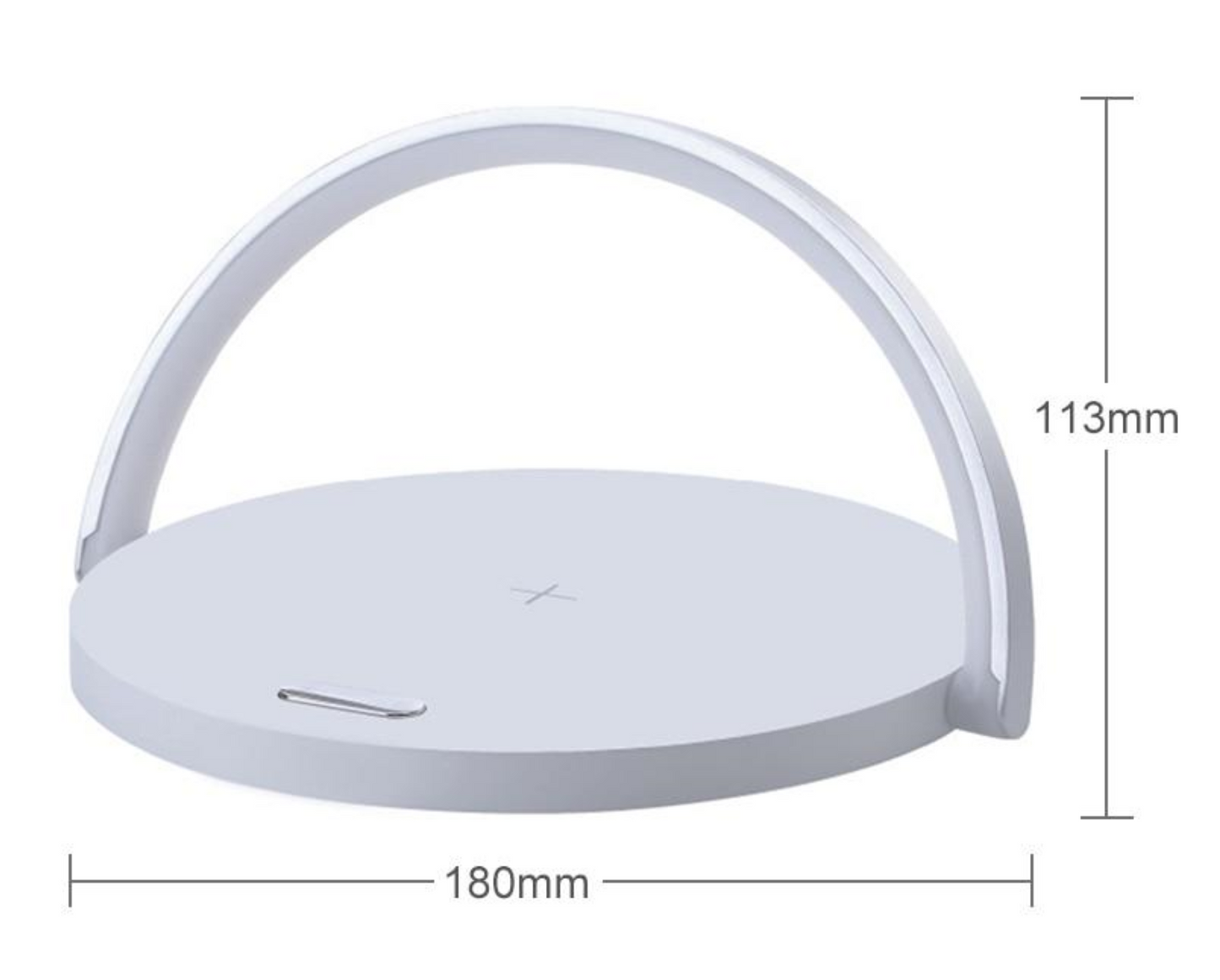 Brehn | Bowlight Design | Atmosphärisches 3-in-1 Nachtlicht mit kabelloser Ladung