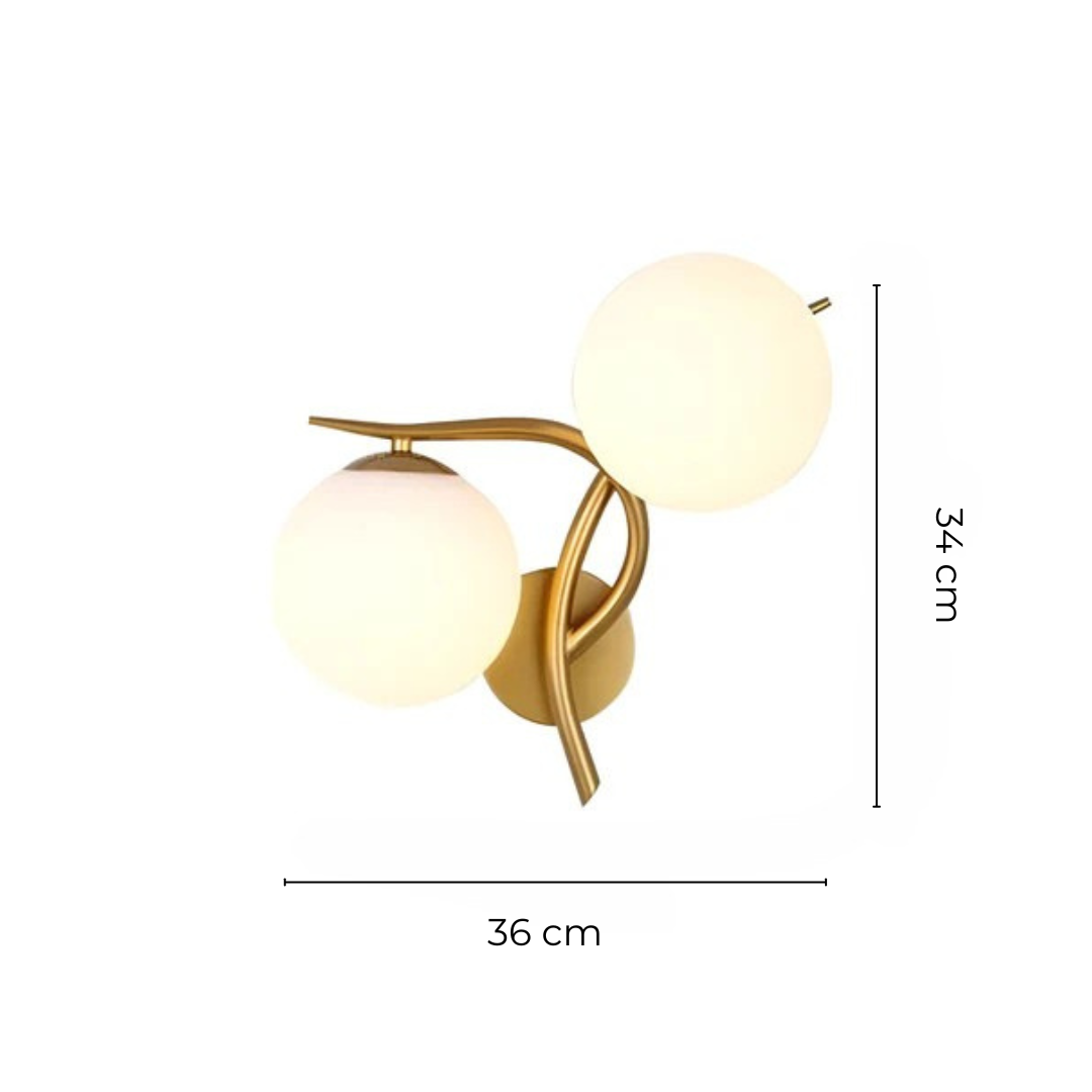 Brehn | Skandinavische Wandleuchte | Elegante Wandbeleuchtung Innen