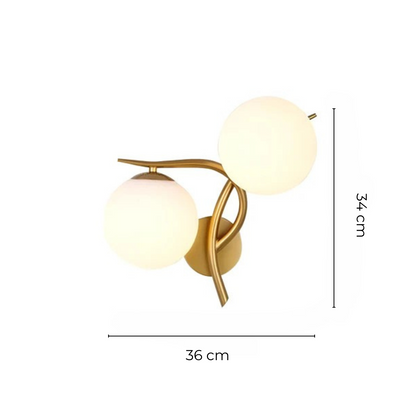 Brehn | Skandinavische Wandleuchte | Elegante Wandbeleuchtung Innen