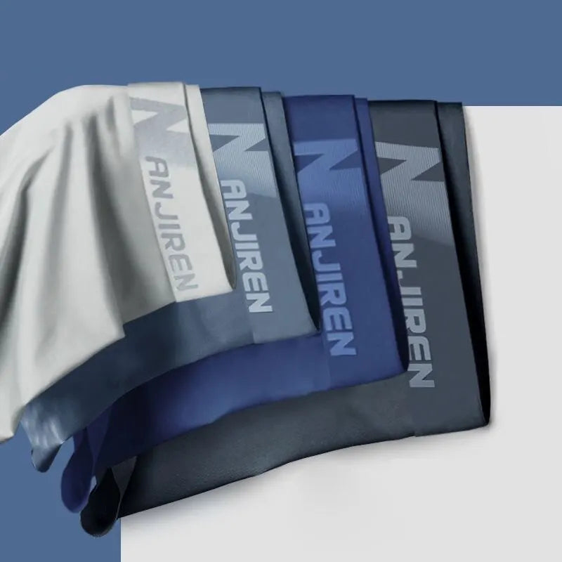CoolSilk 4-teilige Eis-Seiden-Boxershorts mit Graphen-Technologie | Brehn