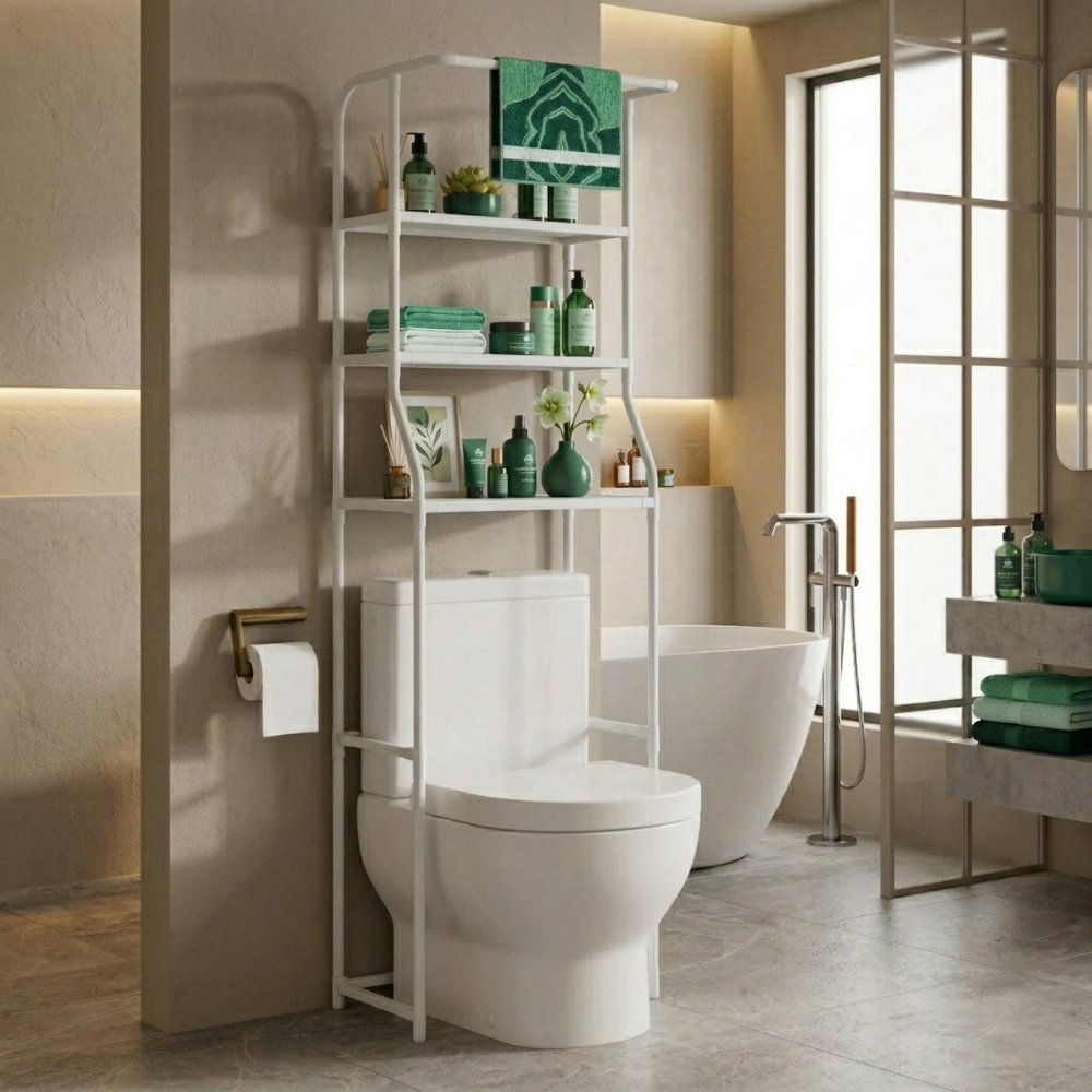 HavenRack™ 3-lagiges Toiletten-Aufbewahrungsregal | Brehn