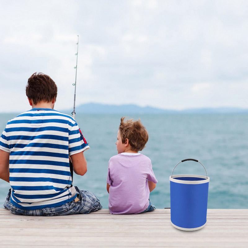 Tragbarer zusammenklappbarer Eimer für Outdoor-Angeln | Brehn