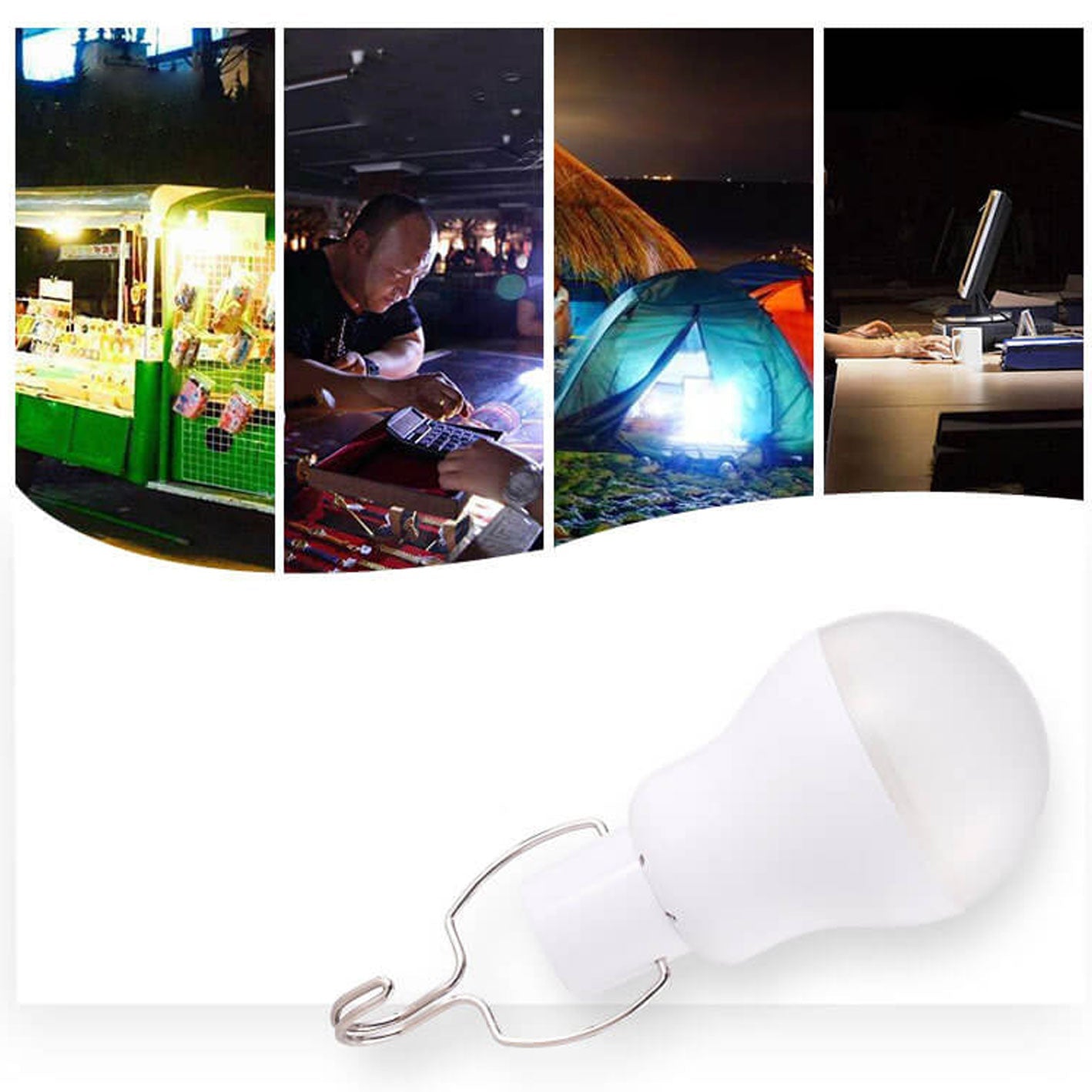 Handy Zelt Notfall Solar USB Lade LED Outdoor Licht | Brehn
