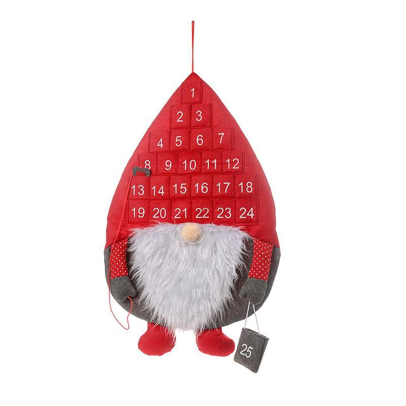 Brehn | Santa Anhänger Weihnachts Countdown Kalender - Weihnachtsgeschenk