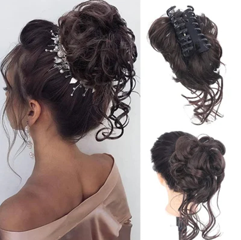 Haarknoten-Pferdeschwanz mit Clip | Brehn