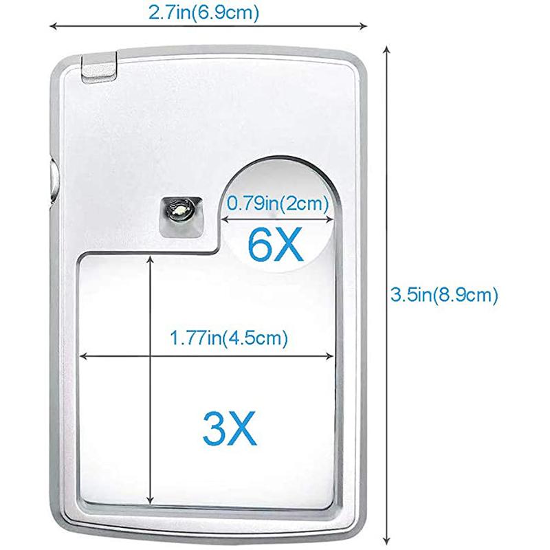 Brehn | LED-Kartentyp Leselupe