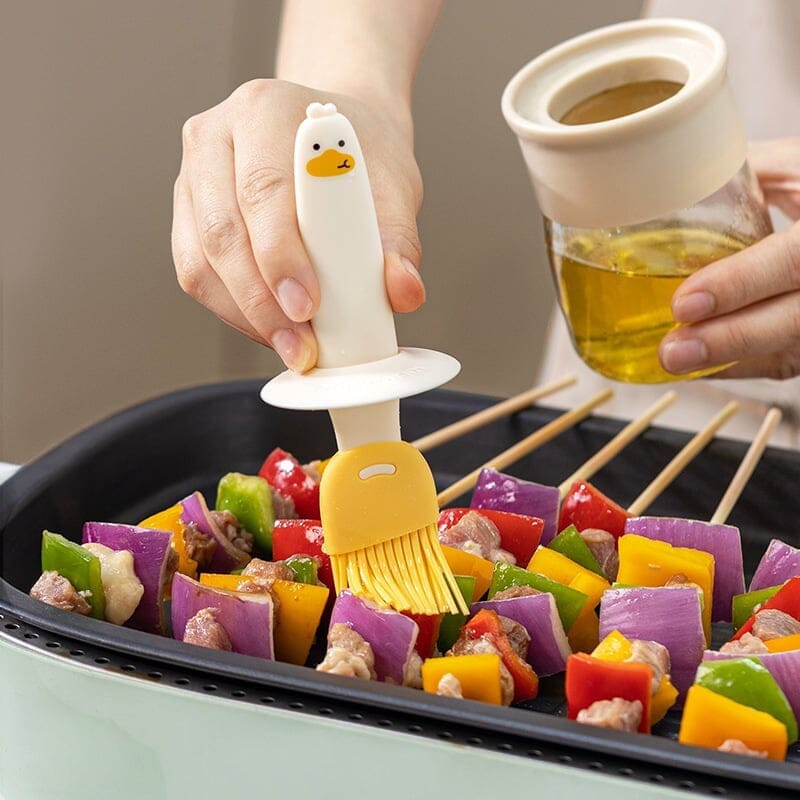 Ölspender mit Bürste für BBQ | Brehn