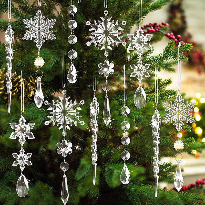 Kristall Weihnachtsschneeflockendekoration | Brehn