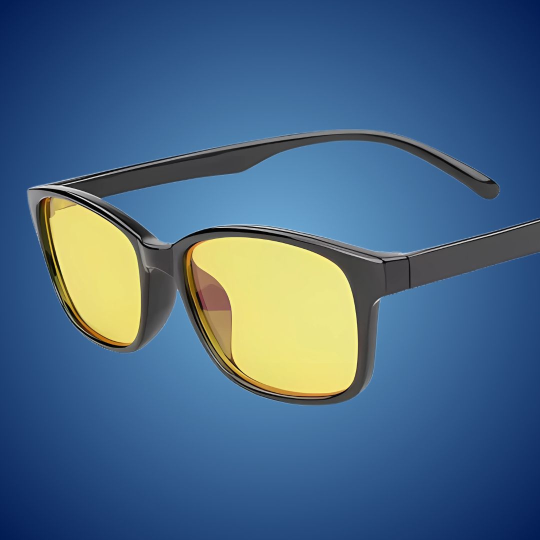 VisionGuard Blaulichtbrille | Augenbelastung Linderung - Schlafverbesserung - Computerbildschirmbrille - Antireflexbeschichtung Brehn