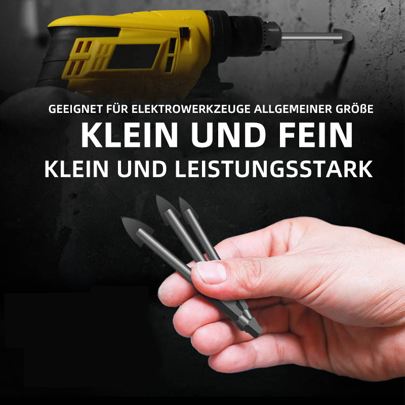 Dreieckbohrer mit Sechskantschaft aus Legierung | Brehn