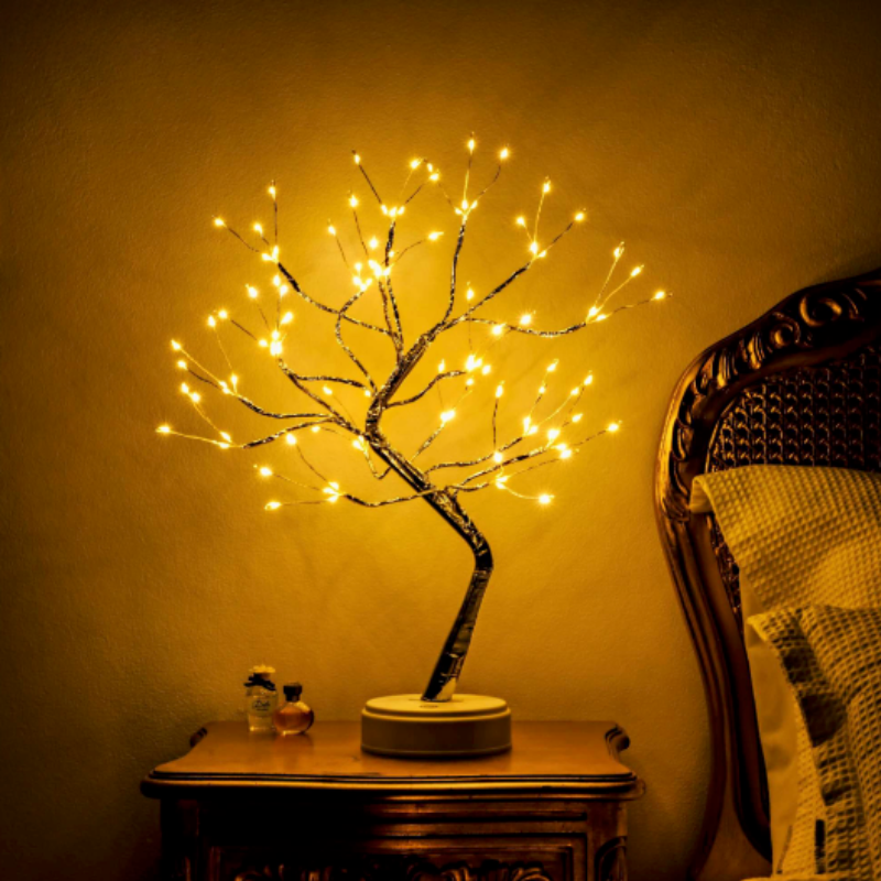 Brehn | LuxeGlow Bonsai Tree Lamp | Elegant lighting solution for a peaceful indoor environment