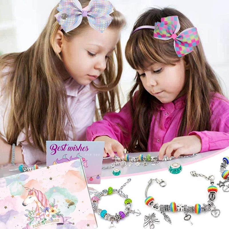 DIY-Set für Mädchen-Charm-Armbänder
