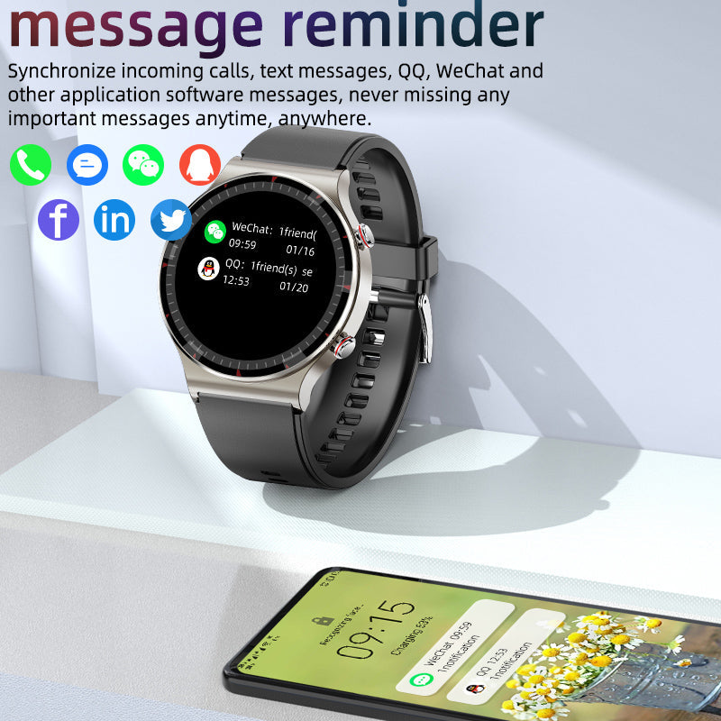 CFDA EKG Blut Sauerstoff Herzfrequenz Gesundheitsüberwachung Smart Watch