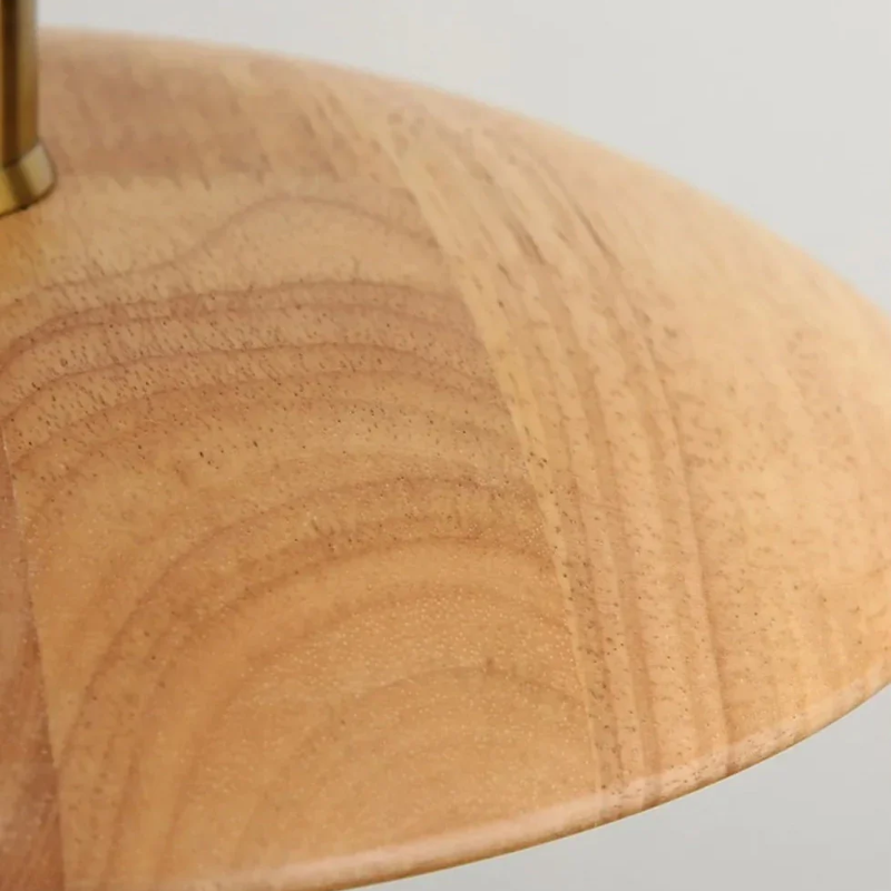 Brehn | Nordic Minimalist Holz LED Pendelleuchte