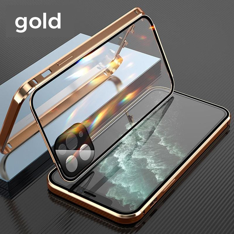 Brehn | Anti-Spionage gehärtete Glas-Hülle für iPhone