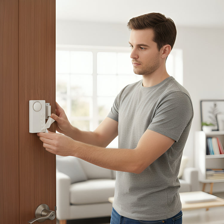 Sofortige Alarmmodi – 108dB Laut Slim Design – Einfache Installation – Schützt Kinder & Haussicherheit Brehn
