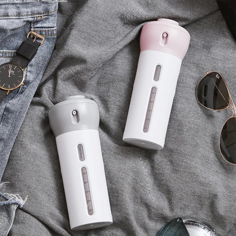 4-in-1 Reisespender für Lotion, Shampoo, Gel usw. | Brehn