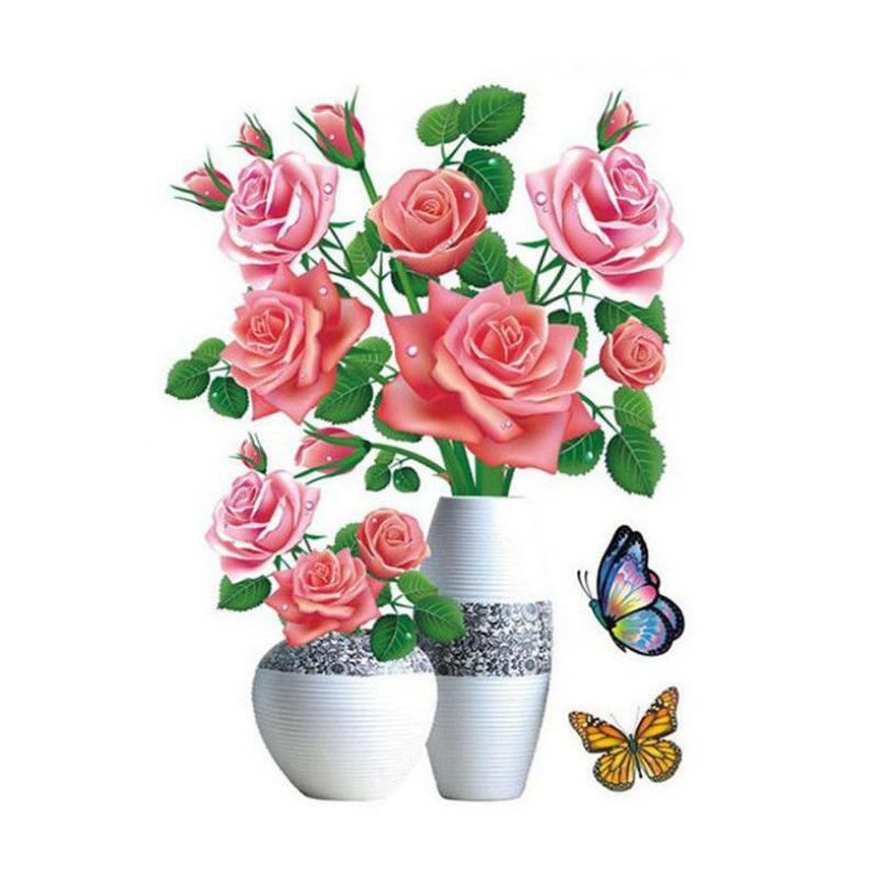 Brehn | 3D Vase Wandaufkleber