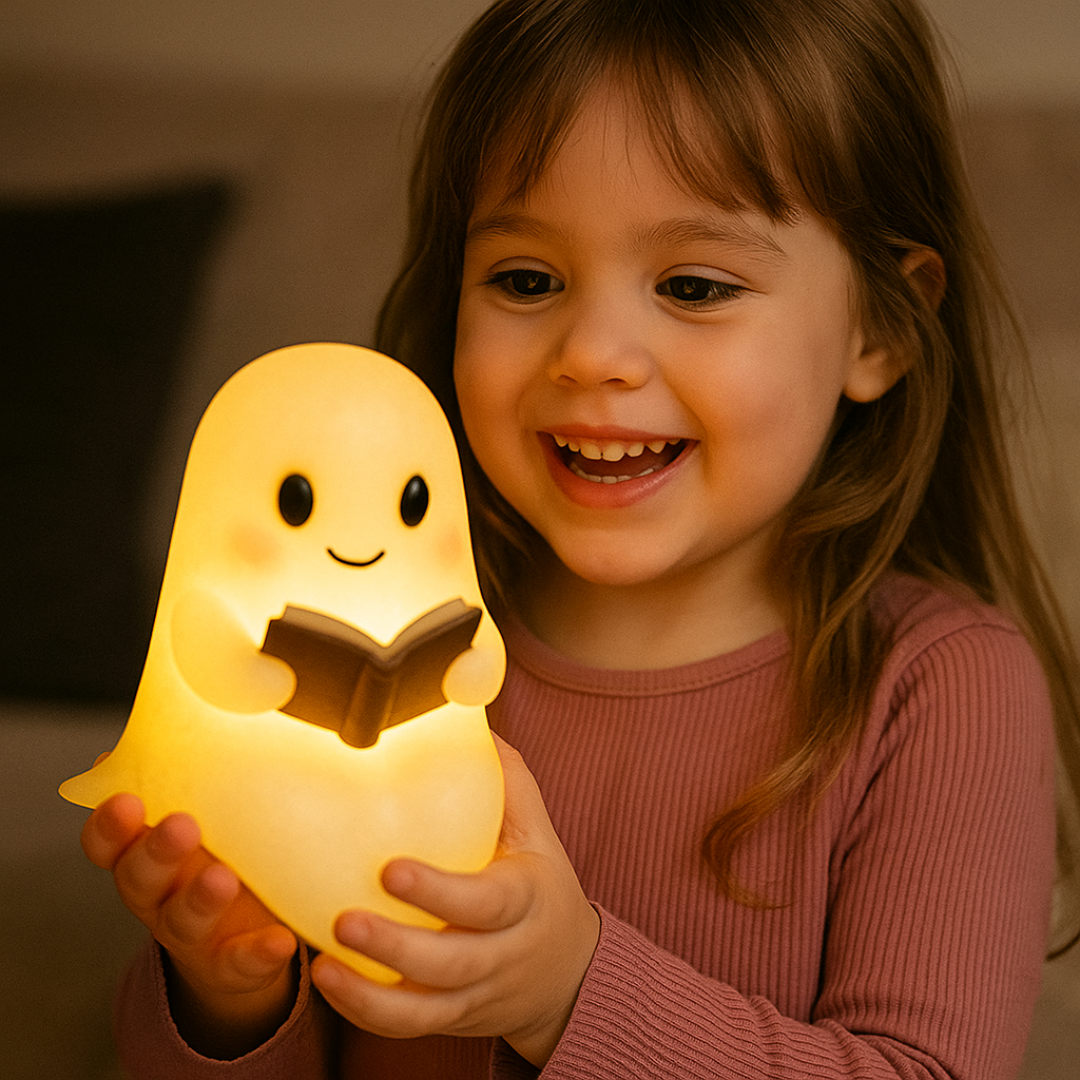 NachtGeist Lampe – Handgefertigte dekorative Nachtlampe mit warmem Licht | Brehn