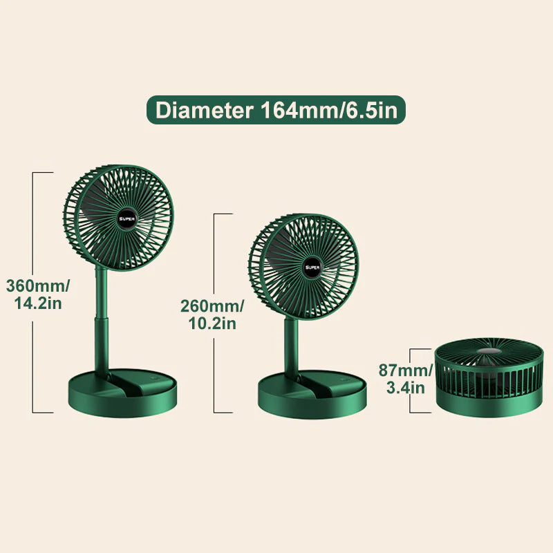 Protable Handheld/Hausfaltbarer Mini Ventilator | Brehn