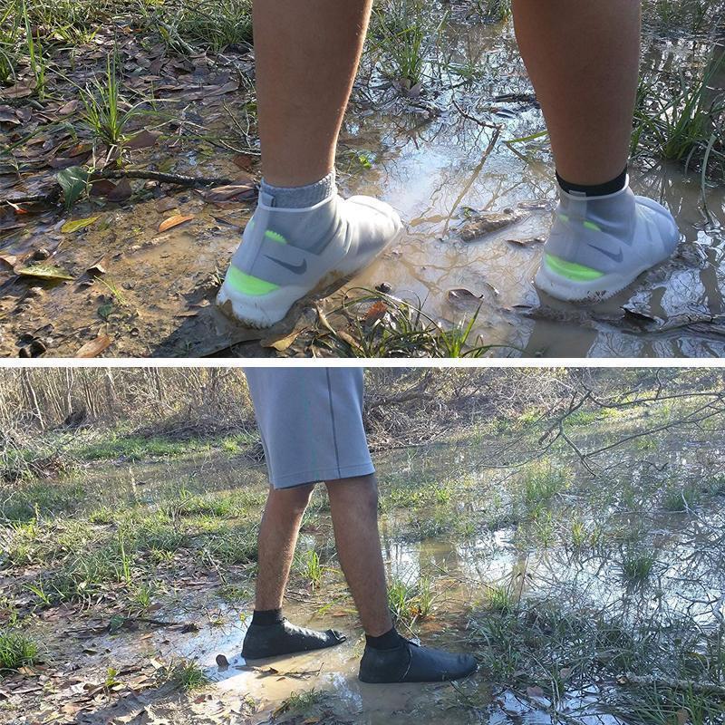 Brehn | Unisex Wasserdichte Silikon Überschuhe, ein Paar