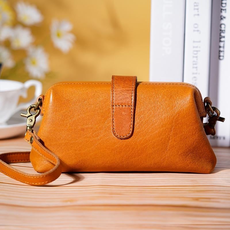 Brehn | Vintage handgemachte Ledertasche