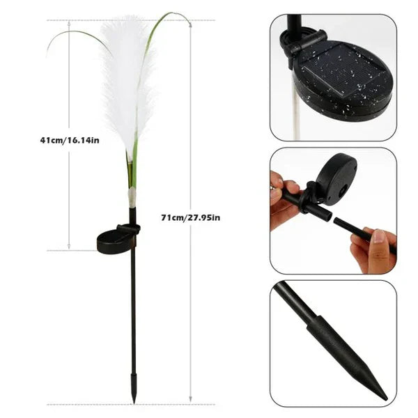 Dekorative Rattan Gartenbeleuchtung - SunReed | Brehn