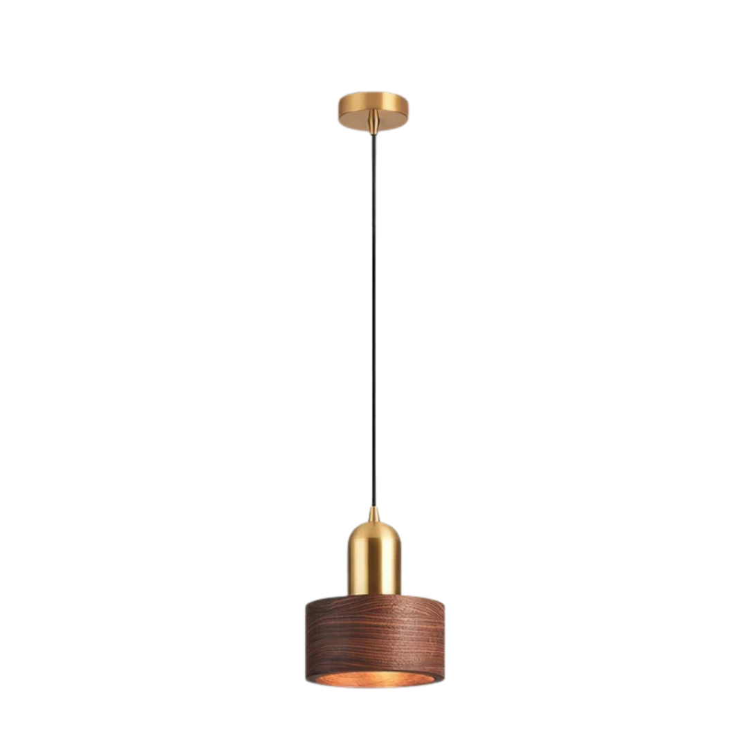 Brehn | Design Pendelleuchte mit Goldakzent