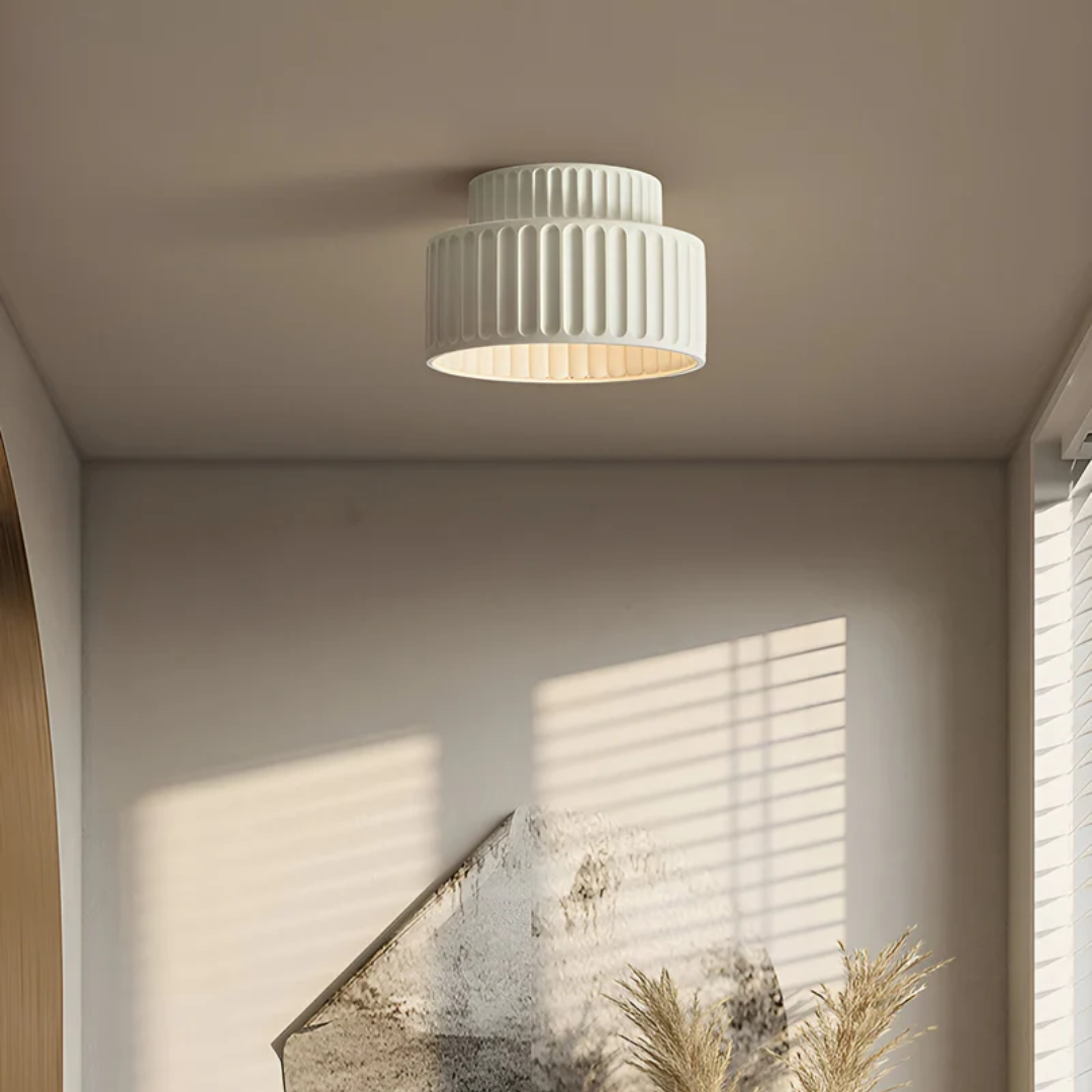 Brehn | Moderne gerippte Deckenlampe