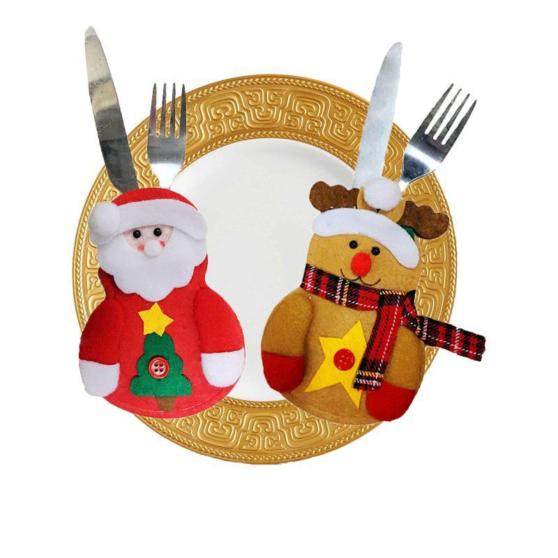 Brehn | Weihnachts Tischgedeck Halter Set (12 Stück)